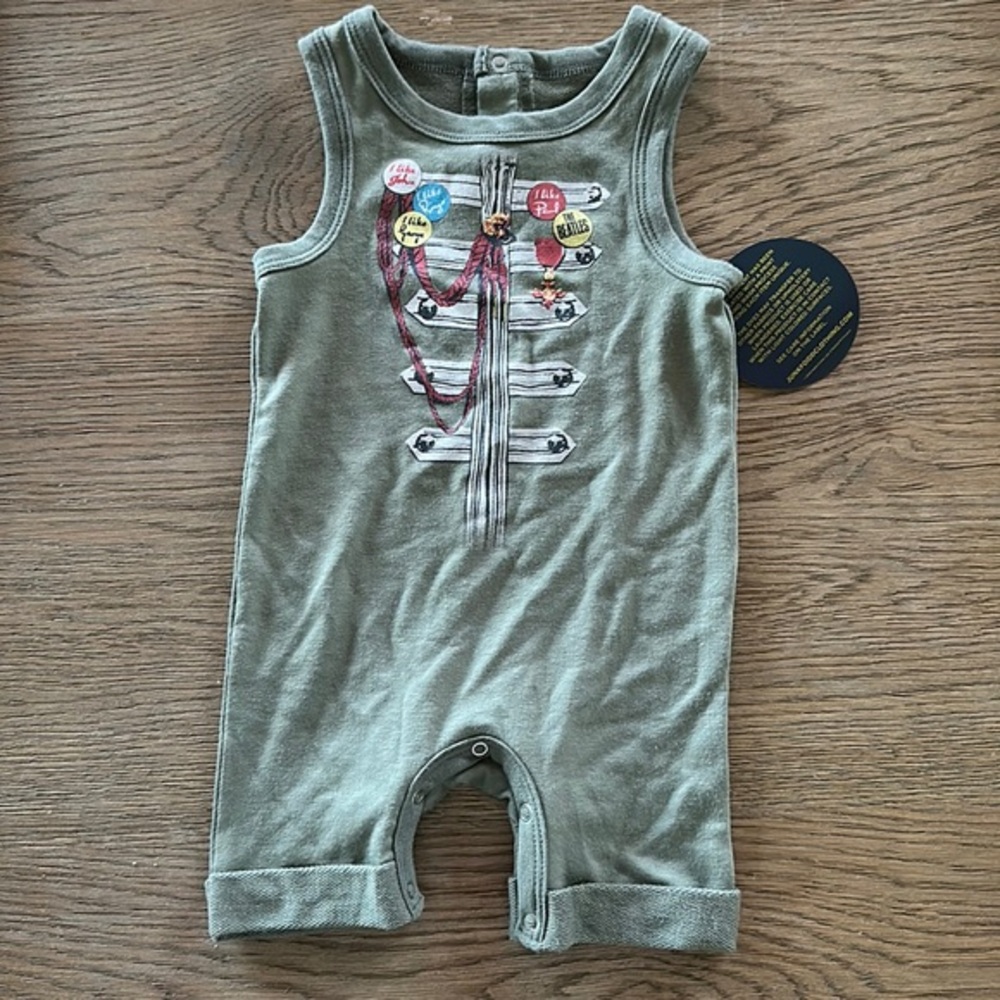 Beatles Sargent Pepper onesie 3-6 months NEW Junk Food